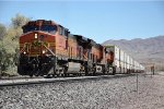 Intermodal rolls west uphill